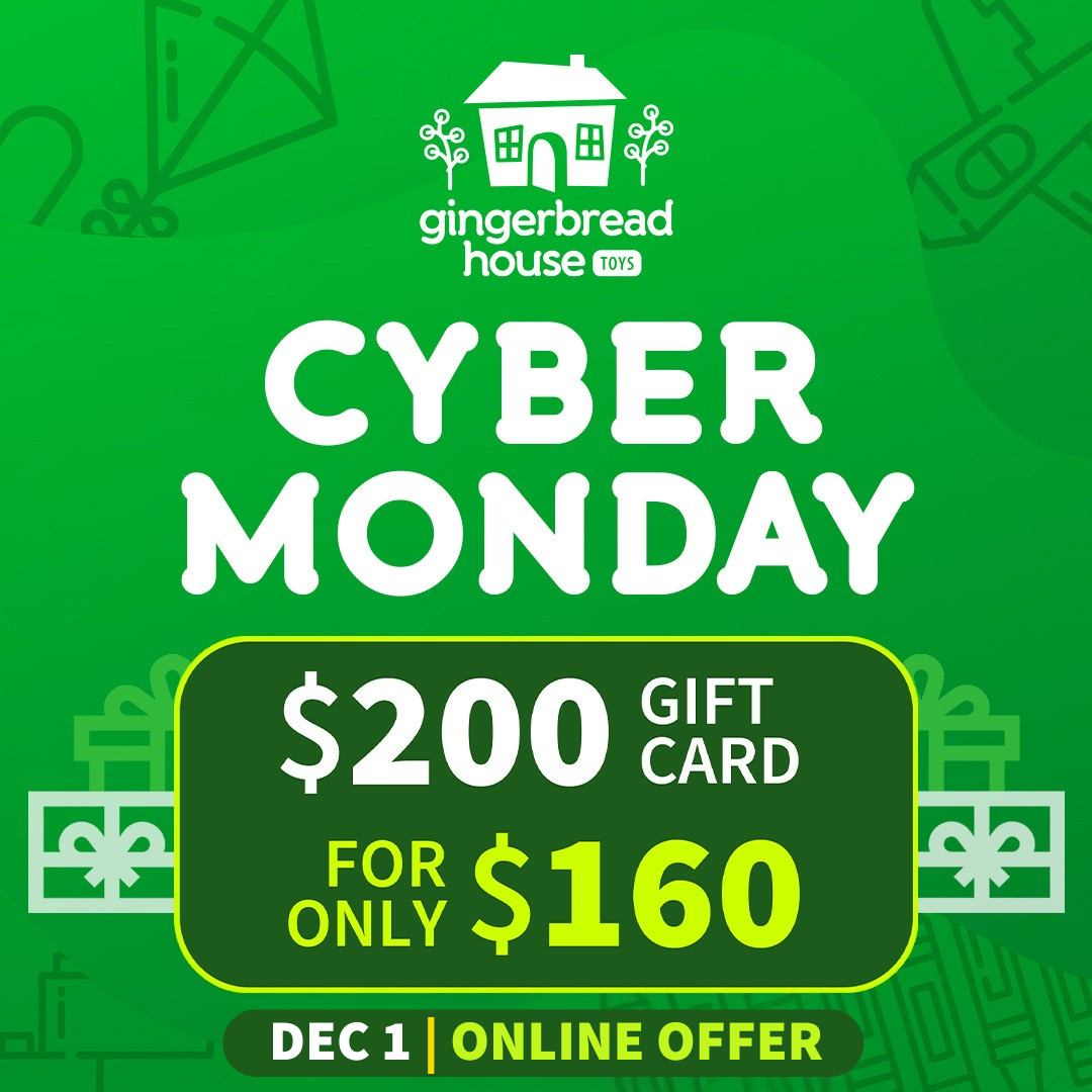 $200 Gift Card for $160 – Cyber Monday ONLINE Deal (discount in cart)