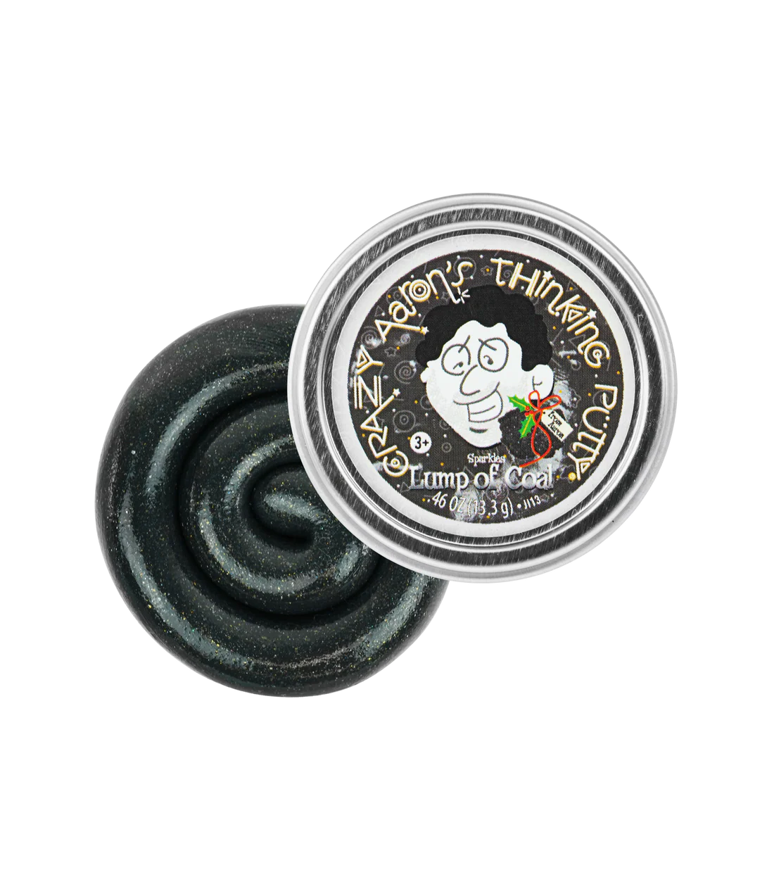 Crazy Aaron’s Thinking Putty 2″ Holiday Mini Tin – Festive Sensory Putty Stocking Stuffer