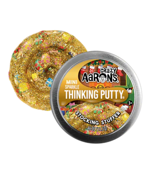 Crazy Aaron’s Thinking Putty 2″ Holiday Mini Tin – Festive Sensory Putty Stocking Stuffer