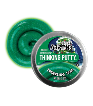 Crazy Aaron’s Thinking Putty 2″ Holiday Mini Tin – Festive Sensory Putty Stocking Stuffer