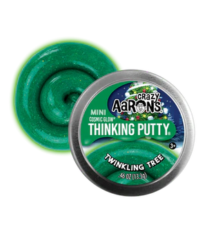 Crazy Aaron’s Thinking Putty 2″ Holiday Mini Tin – Festive Sensory Putty Stocking Stuffer