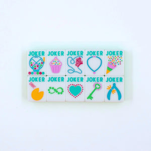 Crystal Confetti Lemon-Lime | Mahjong with A Sprinkle of Color and Joy