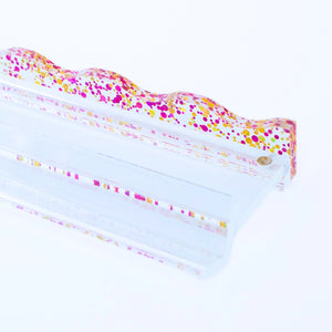Mahjong Rack Pusher Add On-Magnetic Confetti Pink