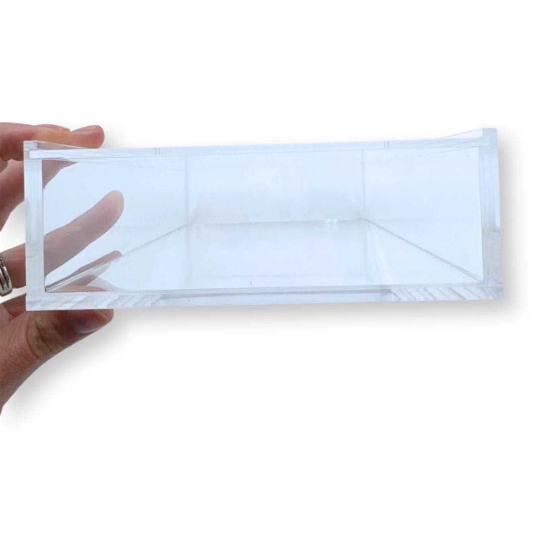 Mahjong Clear Acrylic Storage Box