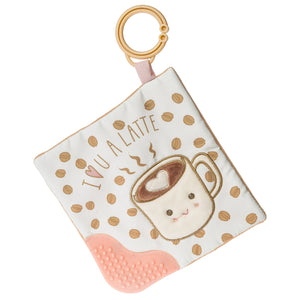 Sweet Soothie Latte Crinkle Teether – 6×6″