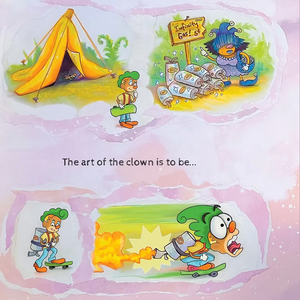 Sasquatch. Ninja. Clown. Book