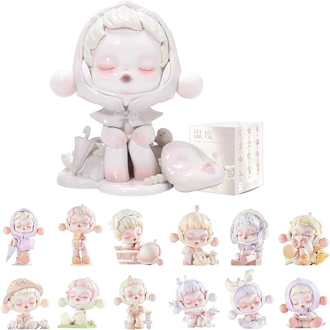 Skullpanda “The Warmth Series” – Porcelain-Like Blind-Box Figures