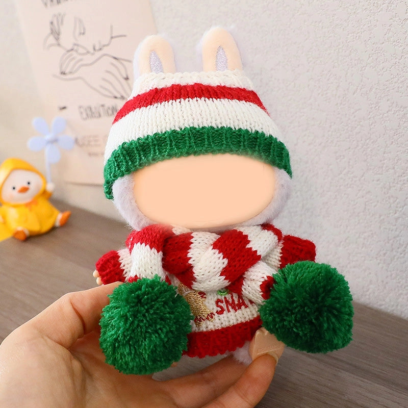 Labubu 3pc Pom Scarf Xmas