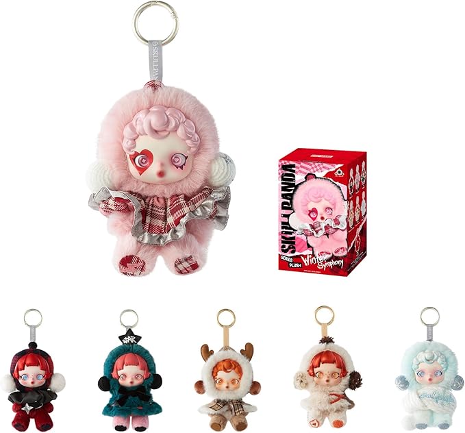 【未開封】アソートボックス SKULLPANDA Winter Symphony Shop POPMART SKULLPANDA Winter Symphony Series Plush – TCGHOBBY