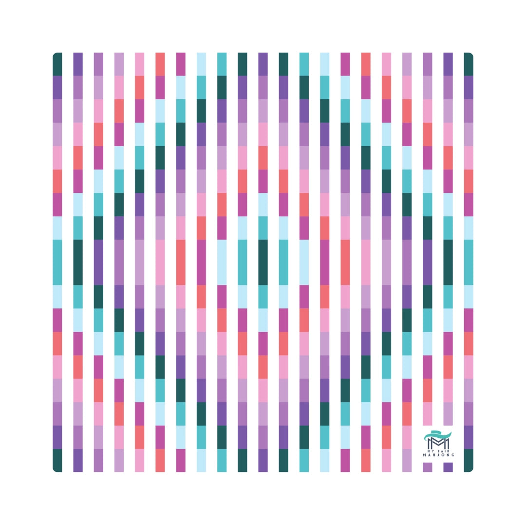 Mahjong Mat Brightside Laugh 33 x 33 Inch