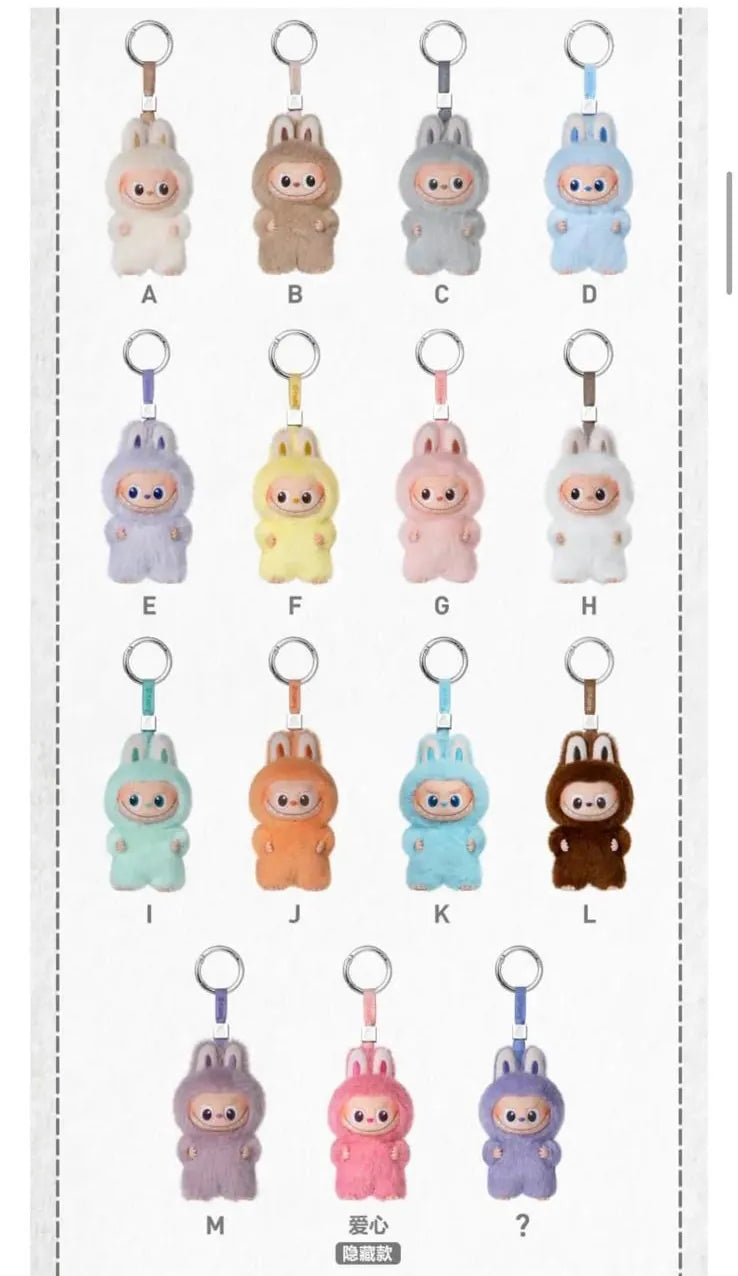 ♡【A】ラブブ pin for love♡ Labubu Pin for Love A‑M – Pop Mart Plush Pendant Series