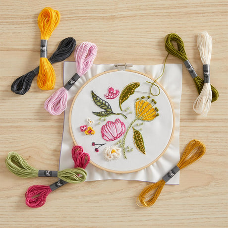 Craft-tastic Spring Blooms Embroidery Kit