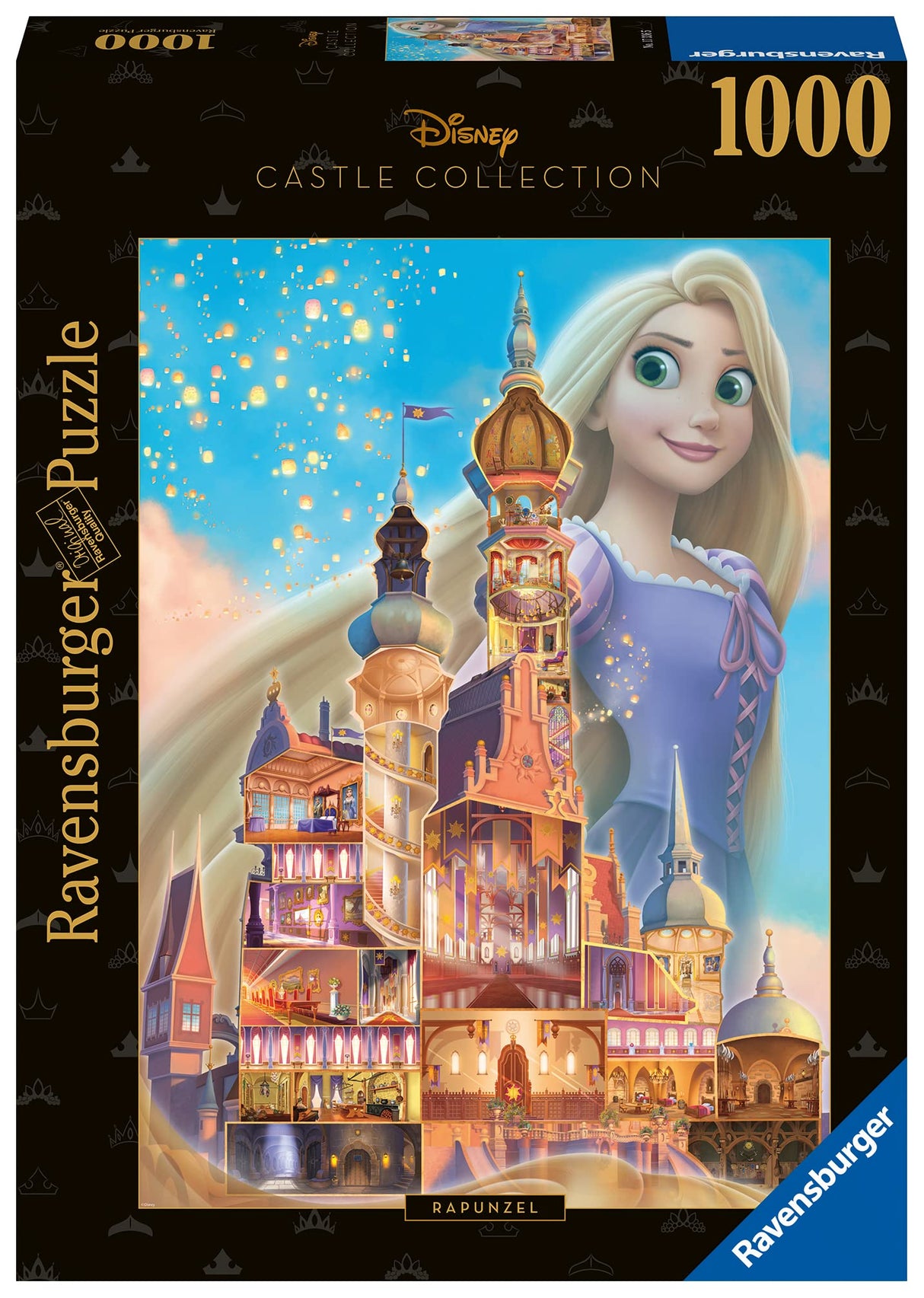 1000pc Disney Castle Rapunzel