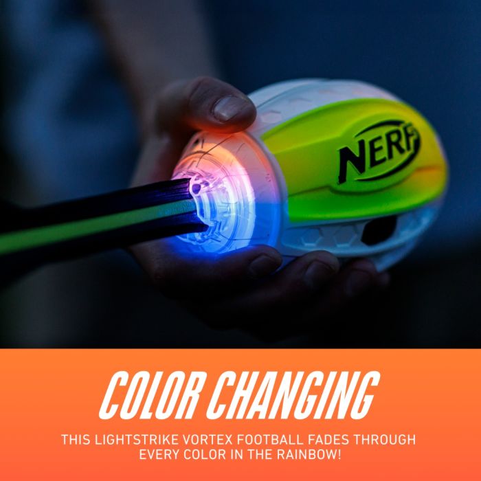 Nerf Vortex Lightstrike Football