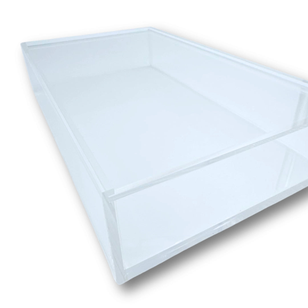 Mahjong Clear Acrylic Storage Box