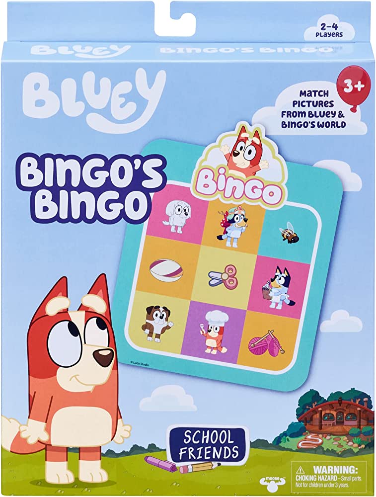 Bluey Games Bingo’s Bingo