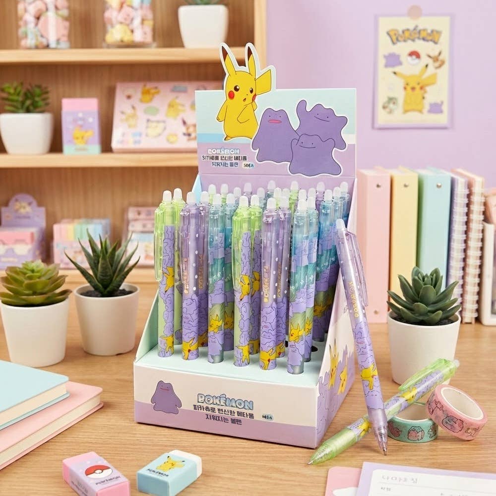 Pokemon Erasable Gel Pen