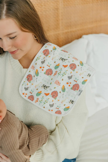 Farmstead Burp Cloth Set