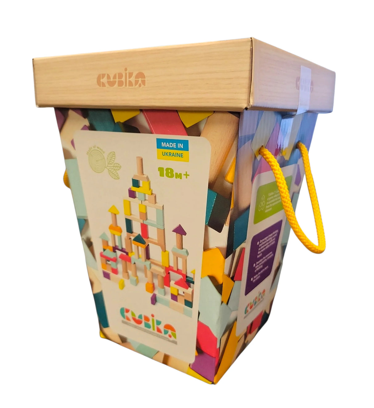 Cubika Wooden Blocks Construction Kit