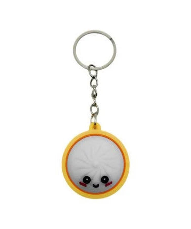 Dumpling Fidget LED Keychain