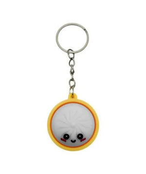Dumpling Fidget LED Keychain