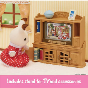 Calico Critters Comfy Living Room Set, Dollhouse Furniture and Accessories