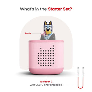 Bluey Toniebox 2 - Pink