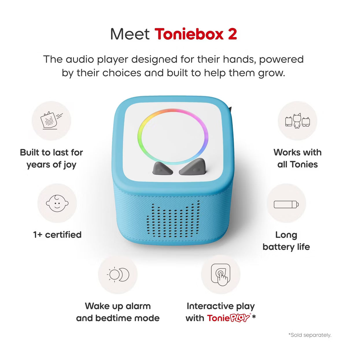 Bluey Toniebox 2 - Blue