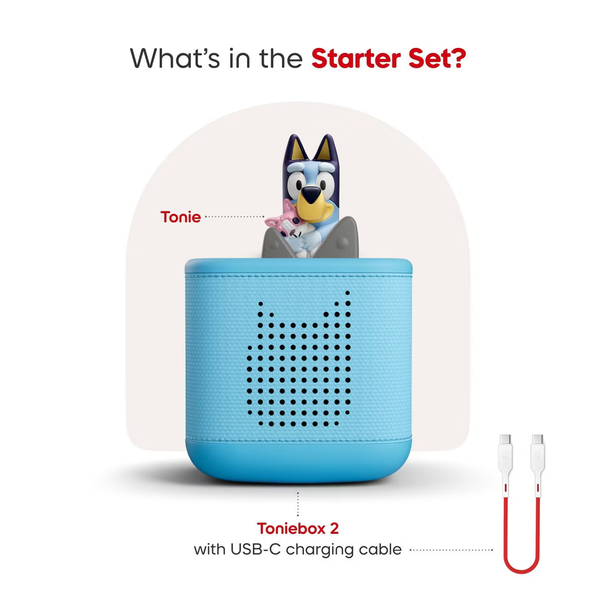 Bluey Toniebox 2 - Blue