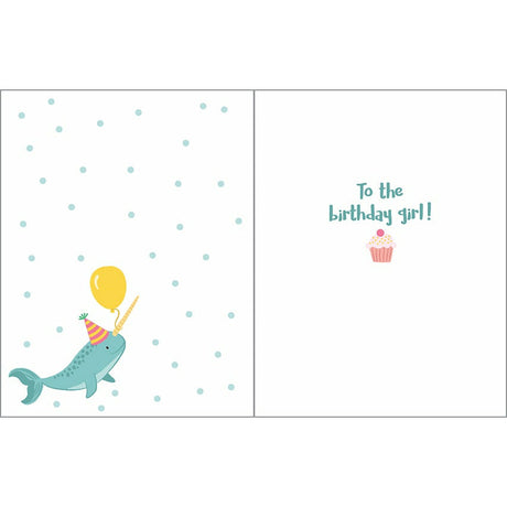 Mermaids & Balloons Card