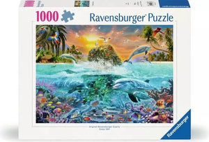 1000pc Underwater Island