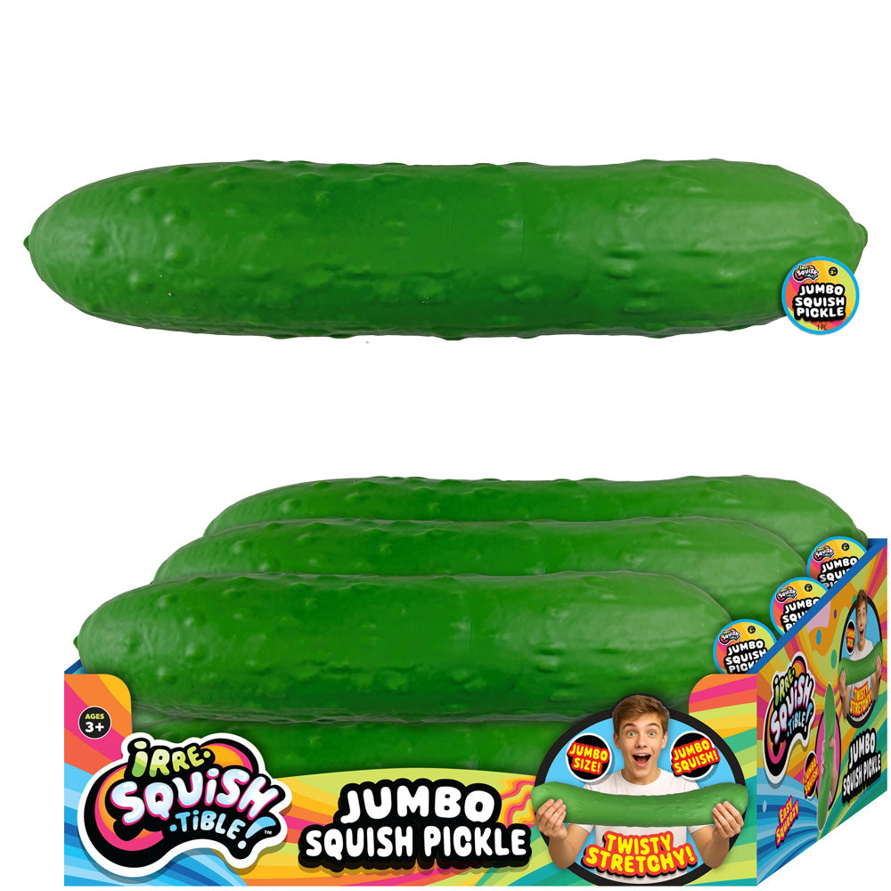Jumbo Squishy Pickle 14in