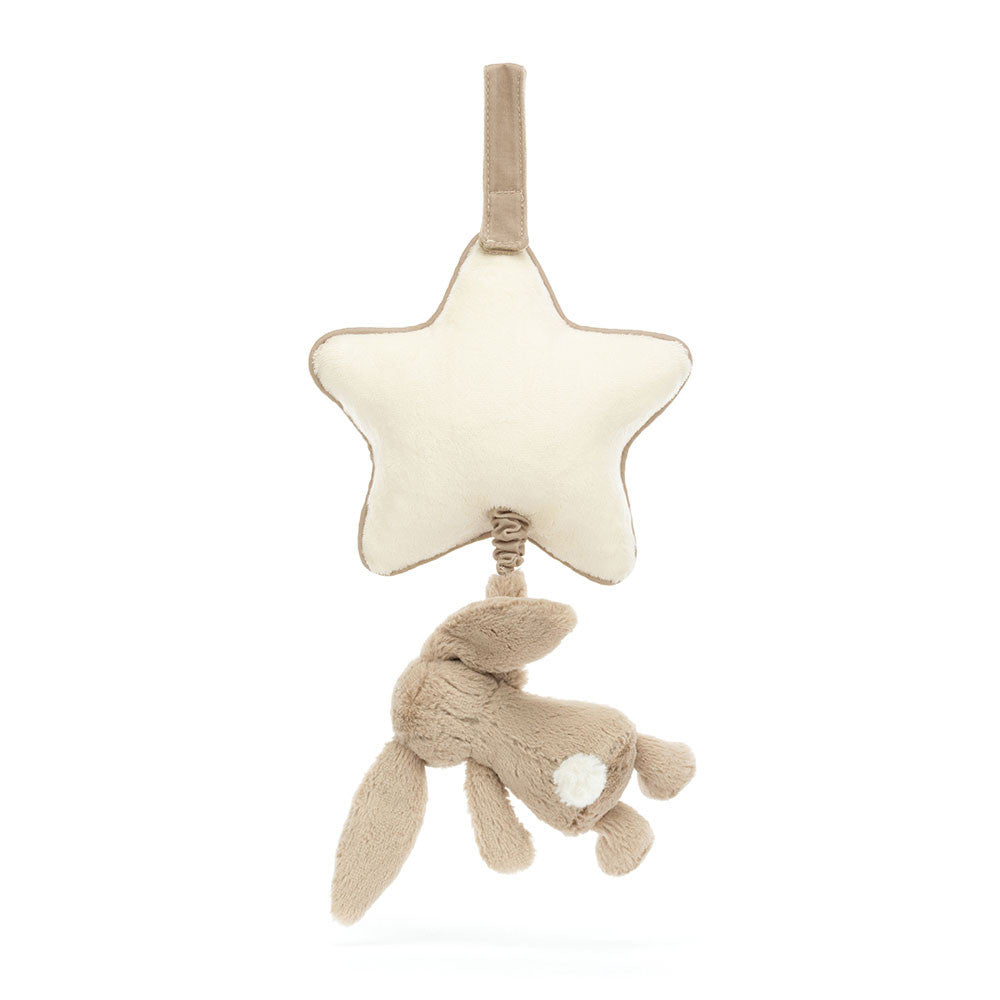 Bashful Bunny Musical Pull - Creme