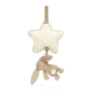 Bashful Bunny Musical Pull - Creme