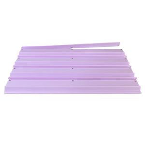 Premium Acrylic Mahjong Rack | Solid Macaron Purple