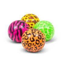 Scruchems Neon Safari Ball - Gingerbread House Toys