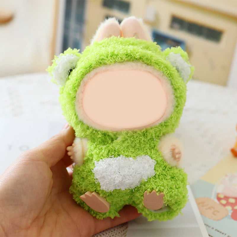 Labubu Outfit Furry Frog
