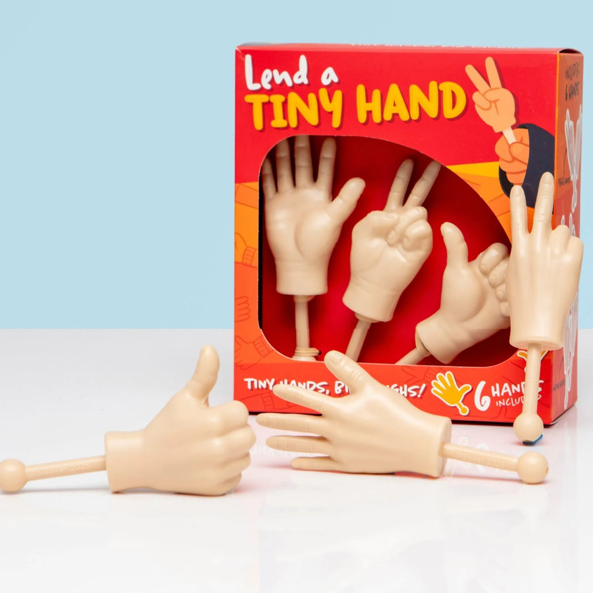 Tiny Hands on Sticks