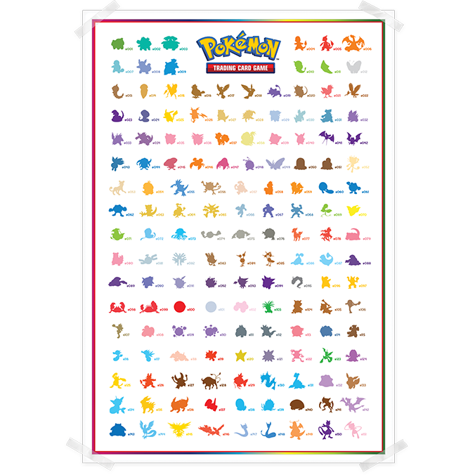 Pokémon TCG: Scarlet & Violet—151 Poster Collection