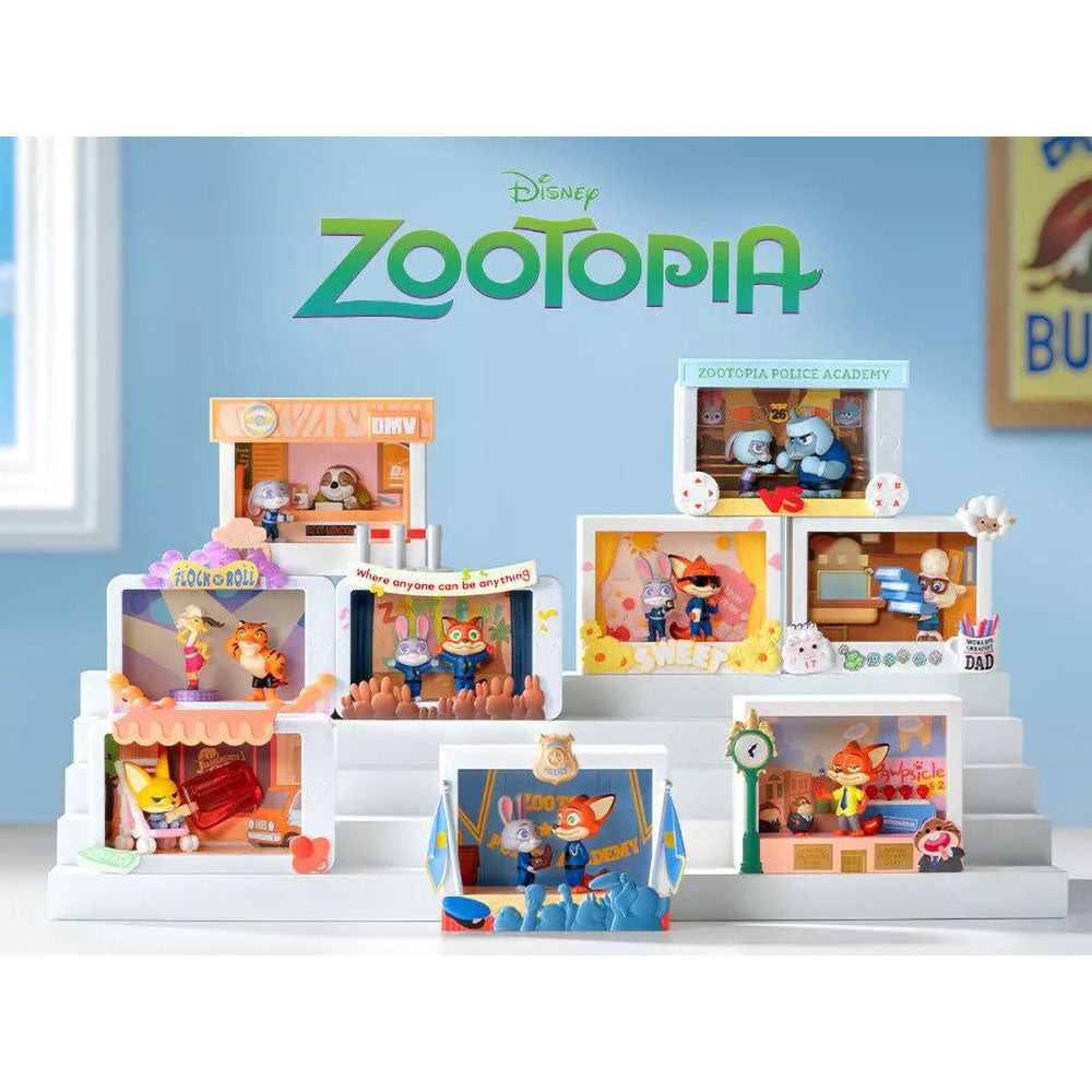 Zootopia Highlight Moment Toy – Collectible Scene Figure by Ten