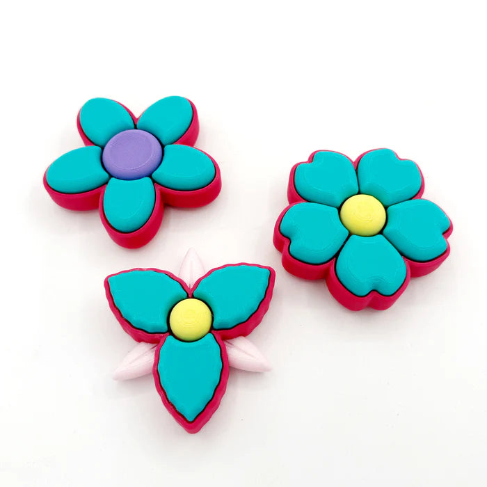 Multi-Clicker Spinning Flower