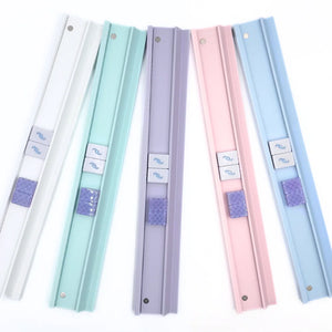 Wooden Mahjong Racks with Magnetic Pushers | Bright White