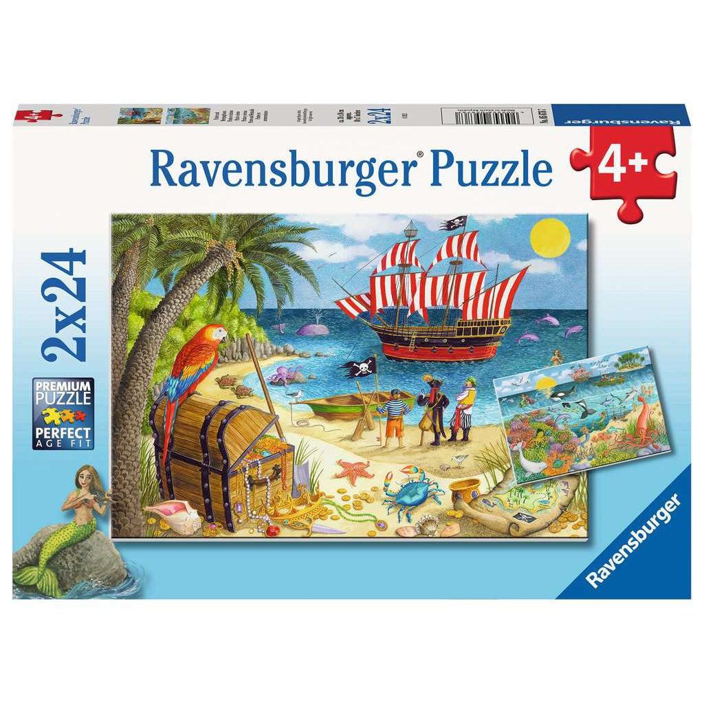 2-24pc Pirates & Mermaids