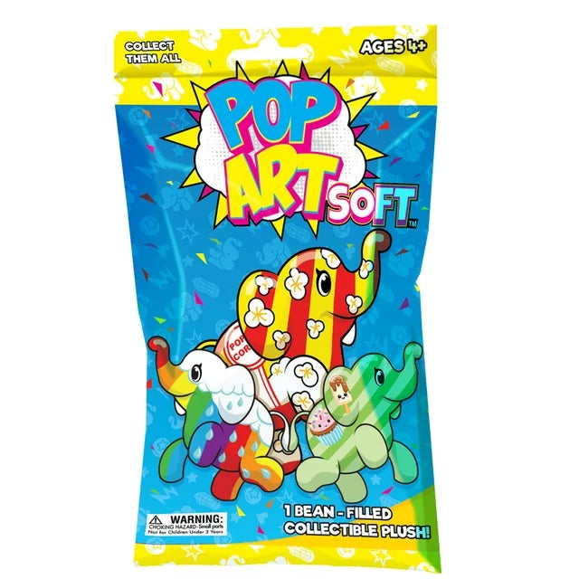 Pop Art Elephant Mystery Bag