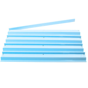 Premium Acrylic Mahjong Rack | Solid Macaron Blue