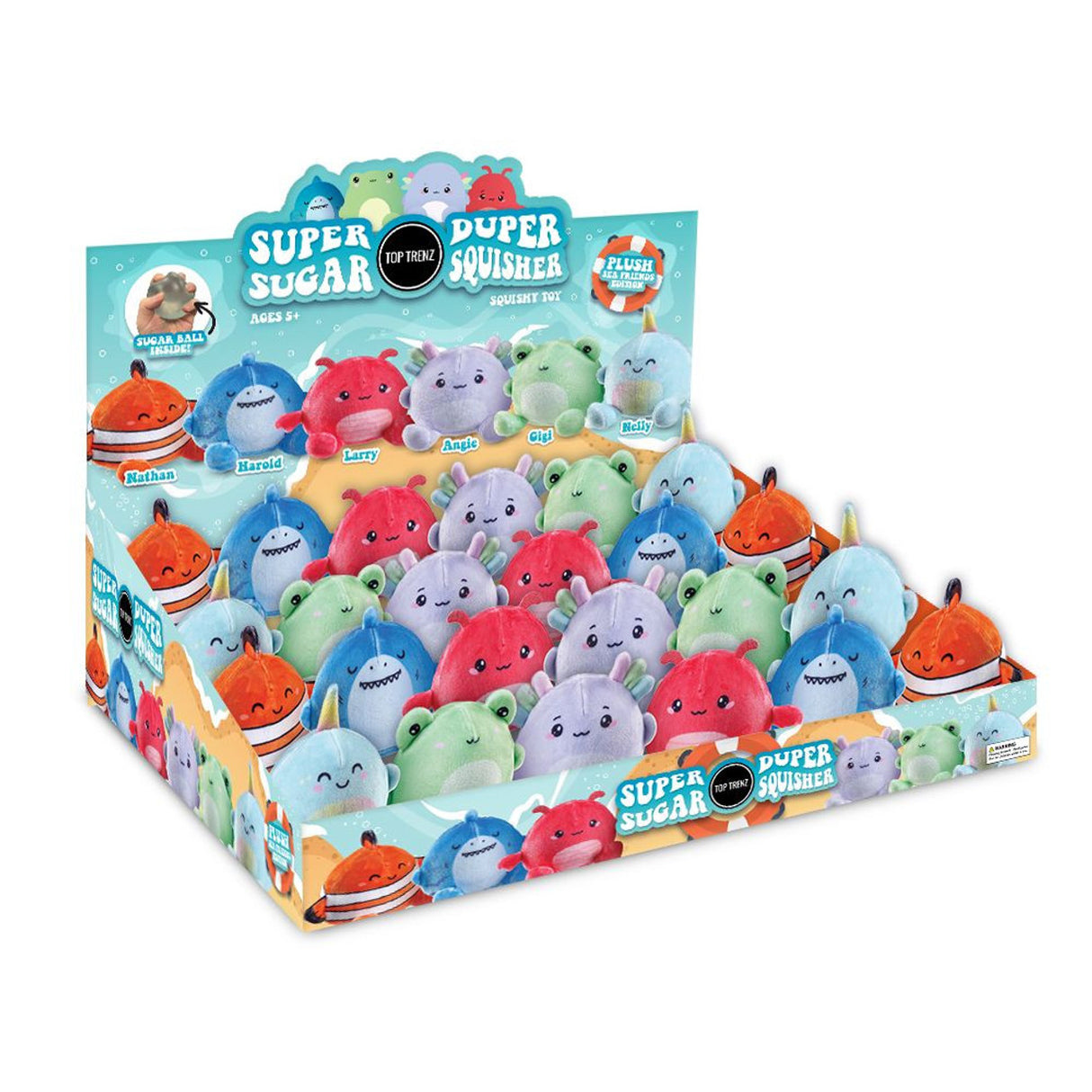 Sugar Squishers Sea Friends