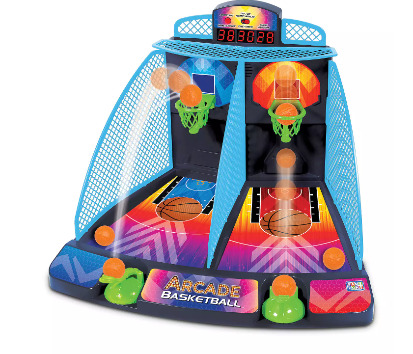 Game Zone Arcade Interactive Multiplayer Tabletop Basketball