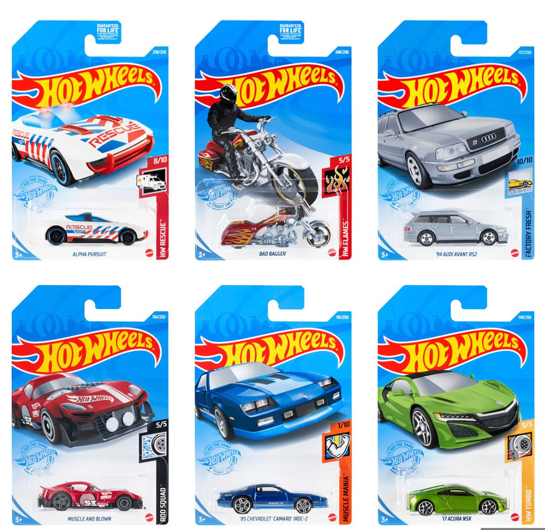 Hot Wheels Basic Car Mix 15 Gingerbread House Toys