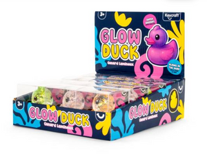 Stretchy Glow Ducks Glow in the Dark Toy - Assorted Colors