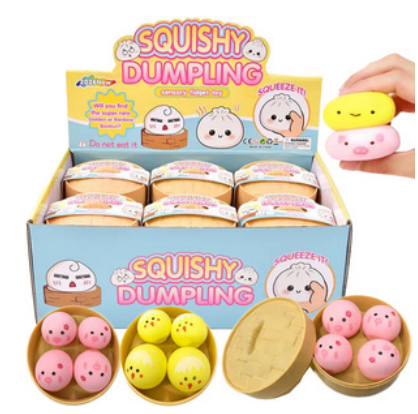 4 Baby 2" Dumplings in a Steamer